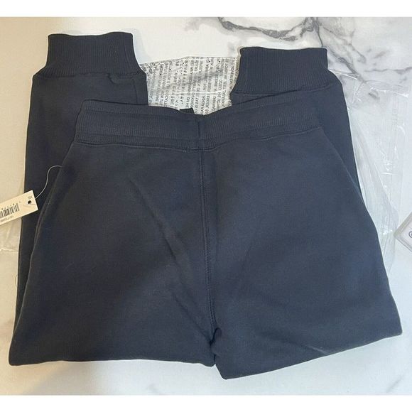 2 Boys Sweatpants XS 4-5 Years Black Fleece Jogger - Picture 6 of 16